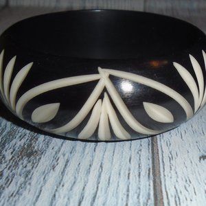 Resin Carved Bracelet